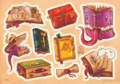 Стикерпак Живые книги