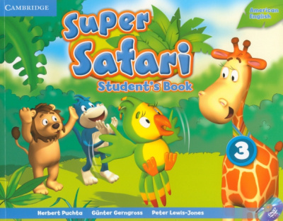 Puchta, Gerngross, Lewis-Jones: Super Safari. American English. Level 3. Student's Book (+DVD)
