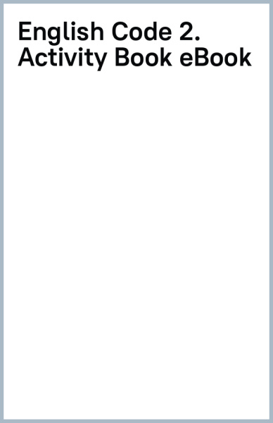 English Code 2. Activity Book eBook