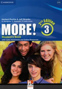 Puchta, Stranks: More! 2nd Edition. Level 3. Student's Book + Cyber Homework + Online Resources