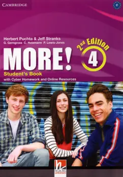 Puchta, Stranks: More! 2nd Edition. Level 4. Student's Book + Cyber Homework + Online Resources