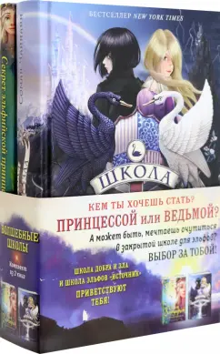 Чайнани, Лэй: Книги о волшебных школах. Комплект с полусупером и плакатом