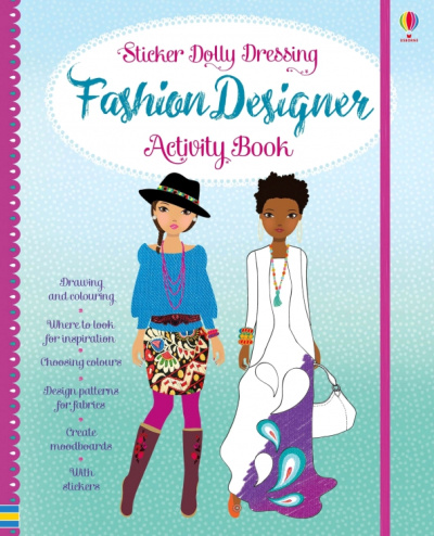 Fiona Watt: Sticker Dolly Dressing Fashion Designer. Activity Book