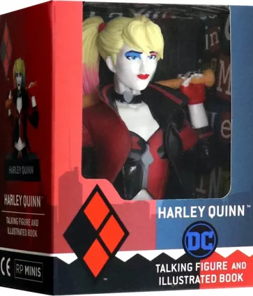 Steve Korte: Harley Quinn Talking Figure and Illustrated Book