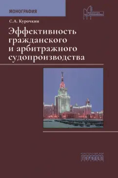 Сергей Курочкин: Эффективность гражданского и арбитражного судопроизводства. Монография