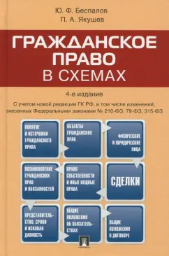 Беспалов, Якушев: Гражданское право в схемах. Учебное пособие
