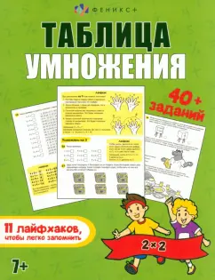 Анастасия Шепелевич: Книжка Таблица умножения