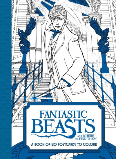 Fantastic Beasts and Where to Find Them. A Book of 20 Postcards to Colour