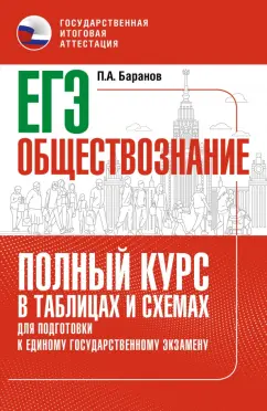 Петр Баранов: ЕГЭ. Обществознание. Полный курс в таблицах и схемах для подготовки к ЕГЭ