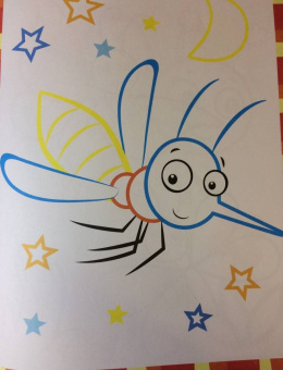 Первые букашки. Книжка-раскраска