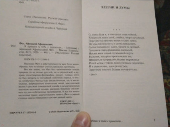 Афанасий Фет: Я пришел к тебе с приветом...