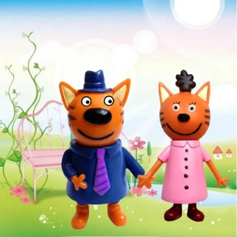 Набор мягких игрушек Три Кота/5 шт/6-8CM