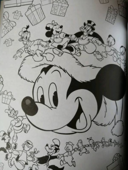 Раскраска. Disney. Любимые герои. Микки, Дональд