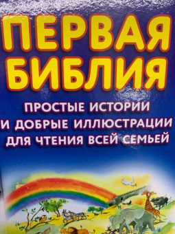 Салли Райт: Первая Библия. Простые истории и добрые иллюстрации для чтения всей семьей