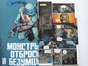 Карноу, Истмен, Валтс: Подростки мутанты ниндзя черепашки. Монстры, отбросы и безумцы