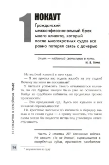Андрей Дмитриев: 15 нокаутов в семейном праве