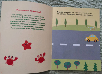 Лариса Маврина: Наклейки для самых маленьких. Выпуск 43. Машинка