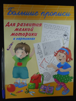 Валентина Дмитриева: Большие прописи для развития мелкой моторики
