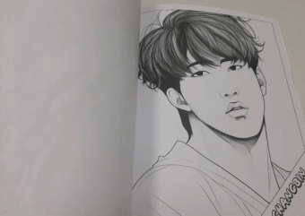 Stray kids. Раскраска с участниками одной из самых популярных k-pop групп