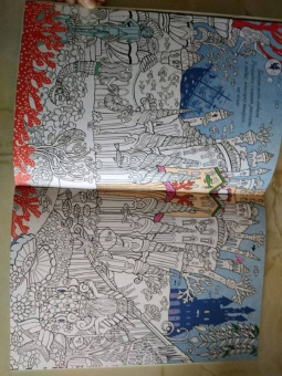 Сказочный мир. Книга для раскрашивания