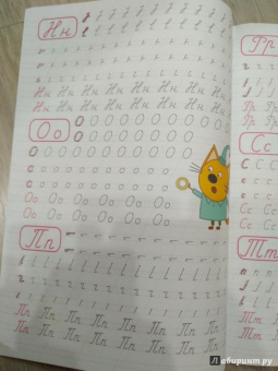 Три кота. Каллиграфические прописи. Буквы и цифры