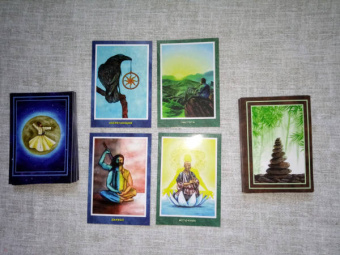 Палагин, Гаврилова: Метафорические карты для саморазвития. Десять ступеней Дзен. Книга+ карты