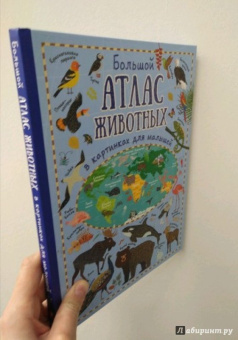 Юлия Дорошенко: Большой атлас животных в картинках для малышей