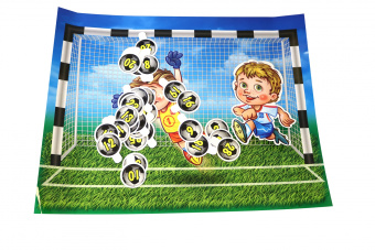 Игровой календарь с занимательными заданиями Футболист. ФГОС ДО