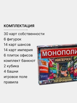Настольная игра Монополия Империя