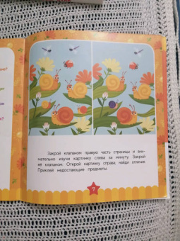Тренируем память и внимание. 5-6 лет. Книжка с наклейками
