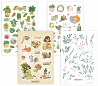 Набор стикеров Весенний