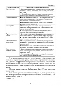 Антон Баланов: Биометрия. Разработка и внедрение систем идентификации. Учебное пособие для вузов