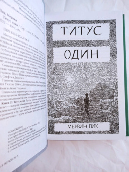 Мервин Пик: Титус один. Книга 3