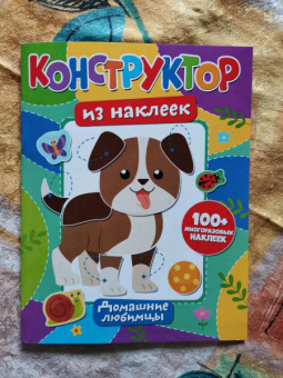 Конструктор из наклеек. Домашние любимцы