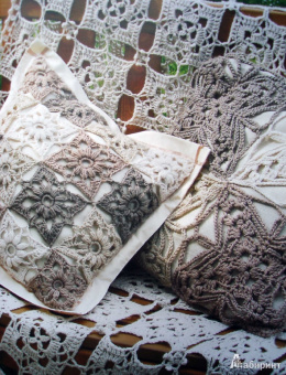 Елена Токарева: Мои цветы. Ткани, ленты, фетр, вязание, валяние