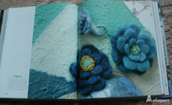 Елена Токарева: Мои цветы. Ткани, ленты, фетр, вязание, валяние