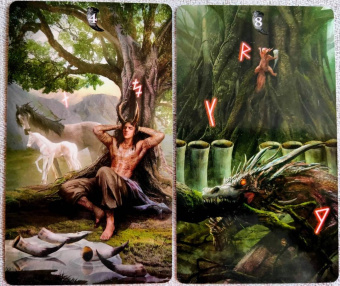 Сефирот, Демпстер, Эльфорд: Набор Руническое Таро + книга