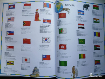 Атлас мира для детей в картинках