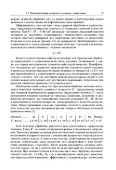 Григорьянц, Шиганов, Мисюров: Теоретические основы лазерной обработки