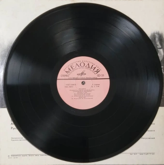 Виниловая пластинка LP. Виа "Песняры".