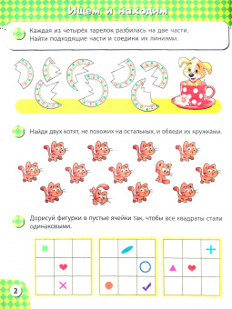 Книжка РАЗВИВАЕМ ВНИМАНИЕ. 5-7 лет (45016)