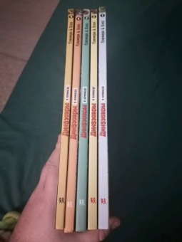 Арно Плюмери: Динозавры в комиксах. Комплект из 5-ти книг