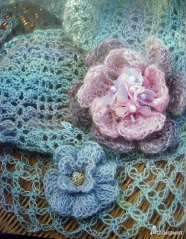 Елена Токарева: Мои цветы. Ткани, ленты, фетр, вязание, валяние