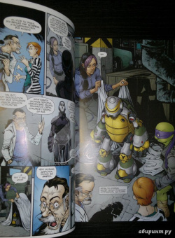 Карноу, Истмен, Валтс: Подростки мутанты ниндзя черепашки. Монстры, отбросы и безумцы