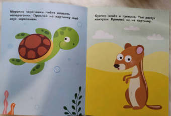 Лариса Маврина: Наклейки для самых маленьких. Выпуск 44. Морская черепашка