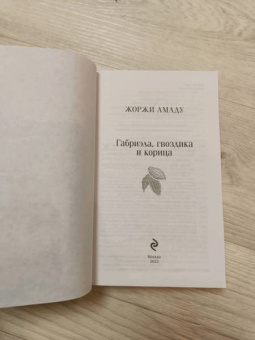 Жоржи Амаду: Габриэла, гвоздика и корица