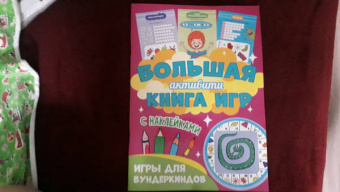 Большая активити книга игр. Игры для вундеркиндов