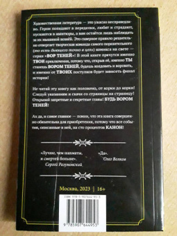 Волков, Кутузов: Теперь ты - Вор Теней. Книжка-игра