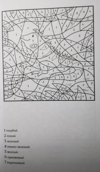 Василий Почкин: Раскраска по номерам. Посчитай цвета