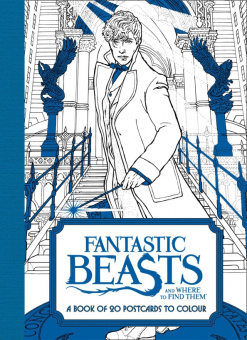 Fantastic Beasts and Where to Find Them. A Book of 20 Postcards to Colour